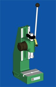 供应带自锁手压机